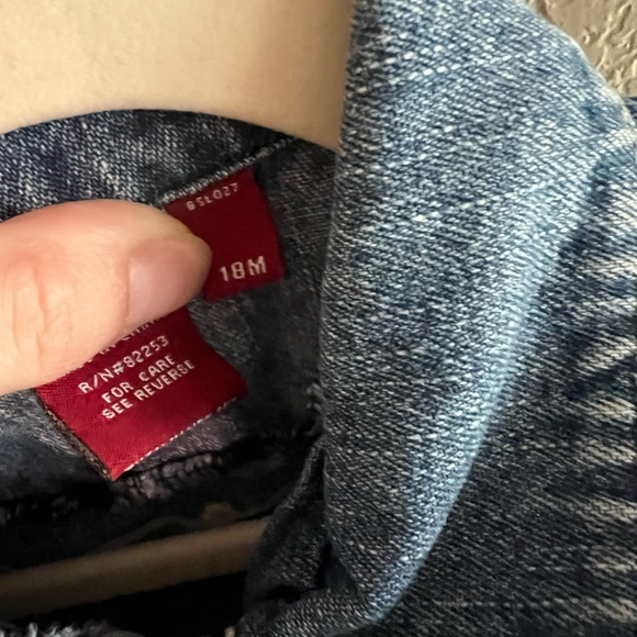 Bongo Kids Jean Butterfly Jean Jacket - Picture 5 of 5